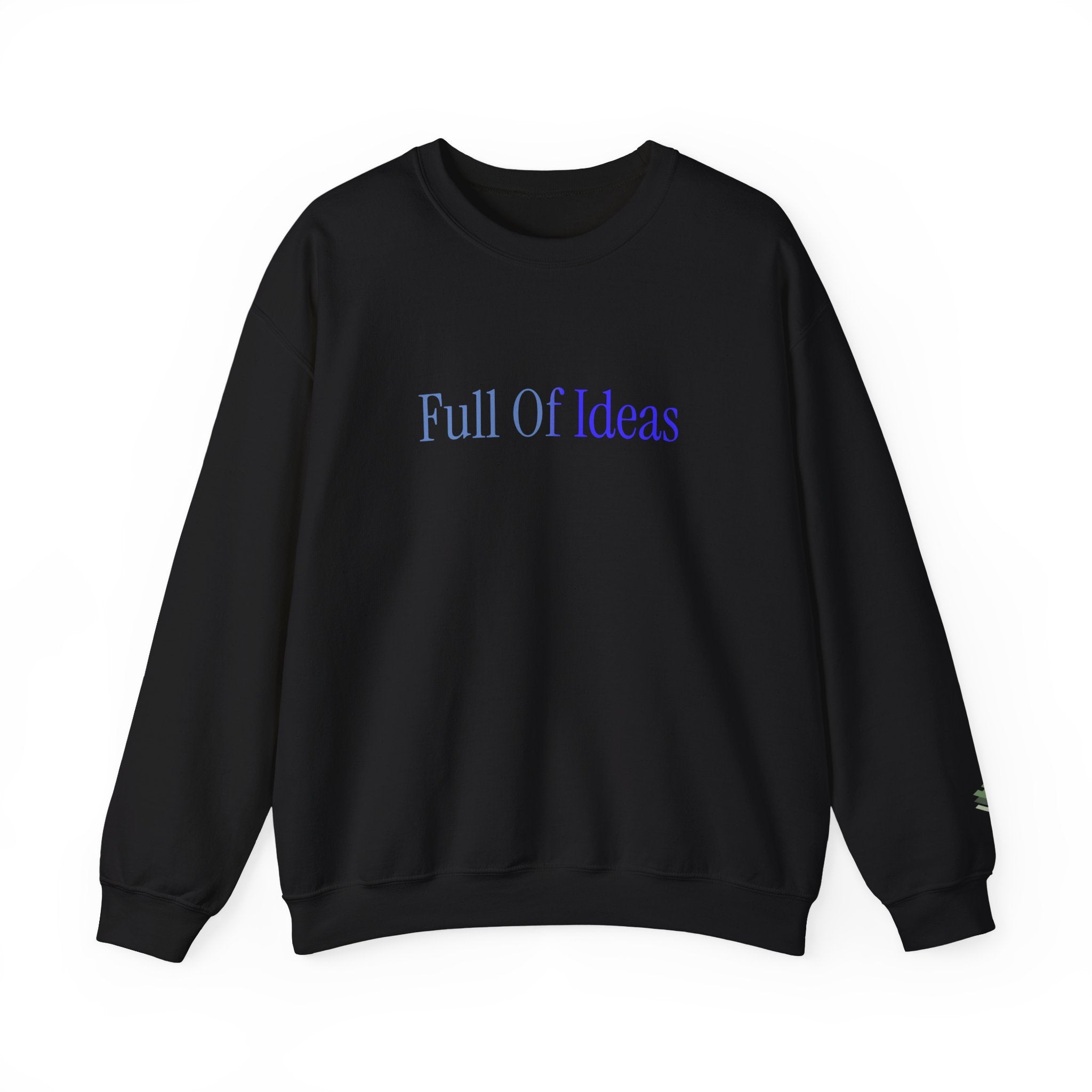 Full Of Ideas Crewneck "Midnight Oil Mode"
