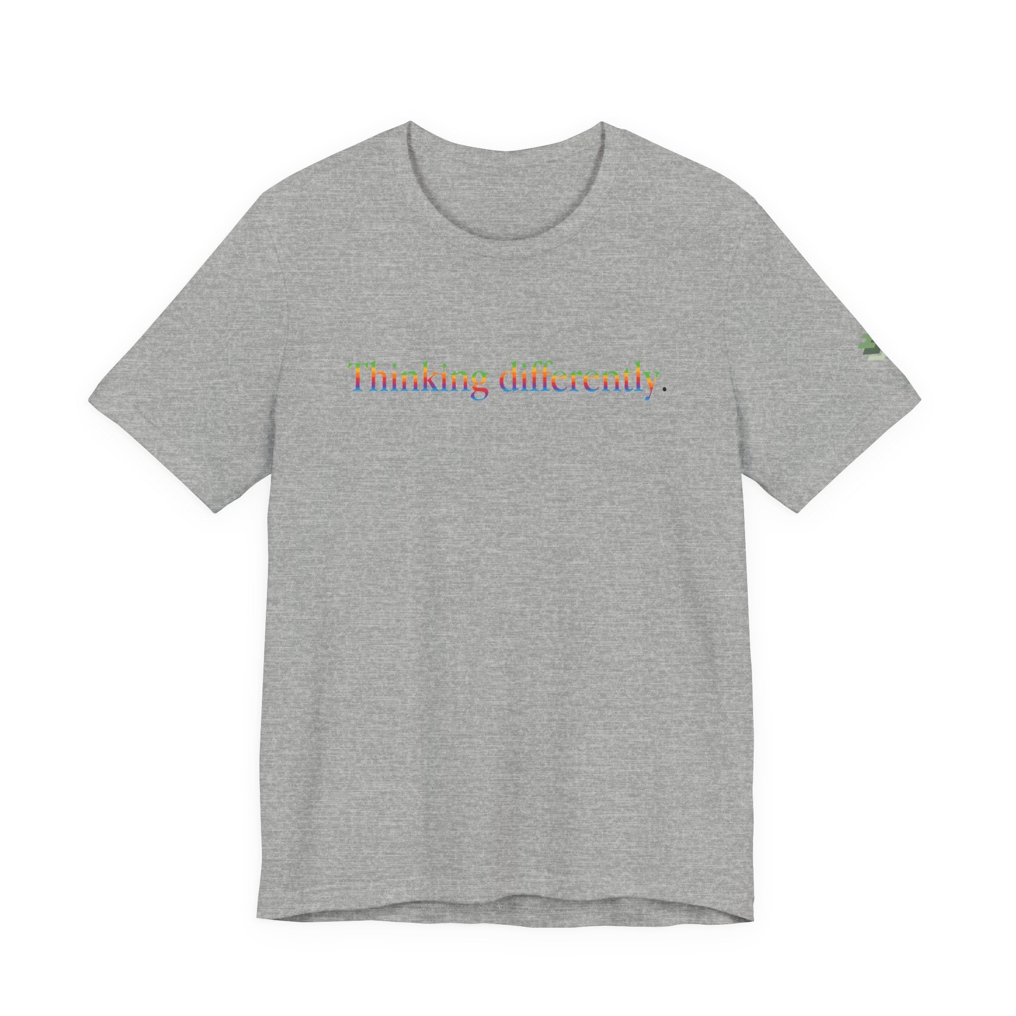 Thinking differently Short Sleeve Tee