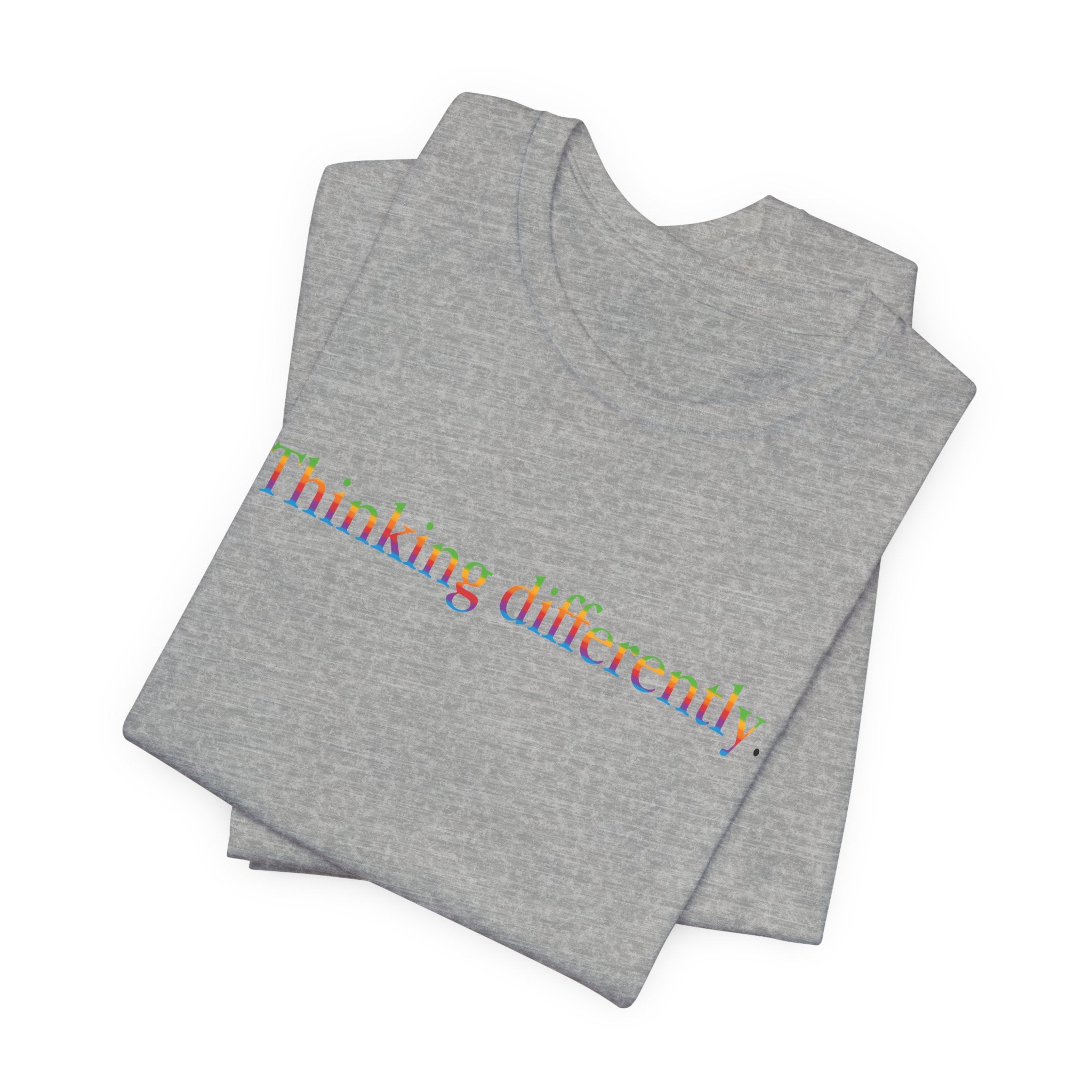 Thinking differently Short Sleeve Tee