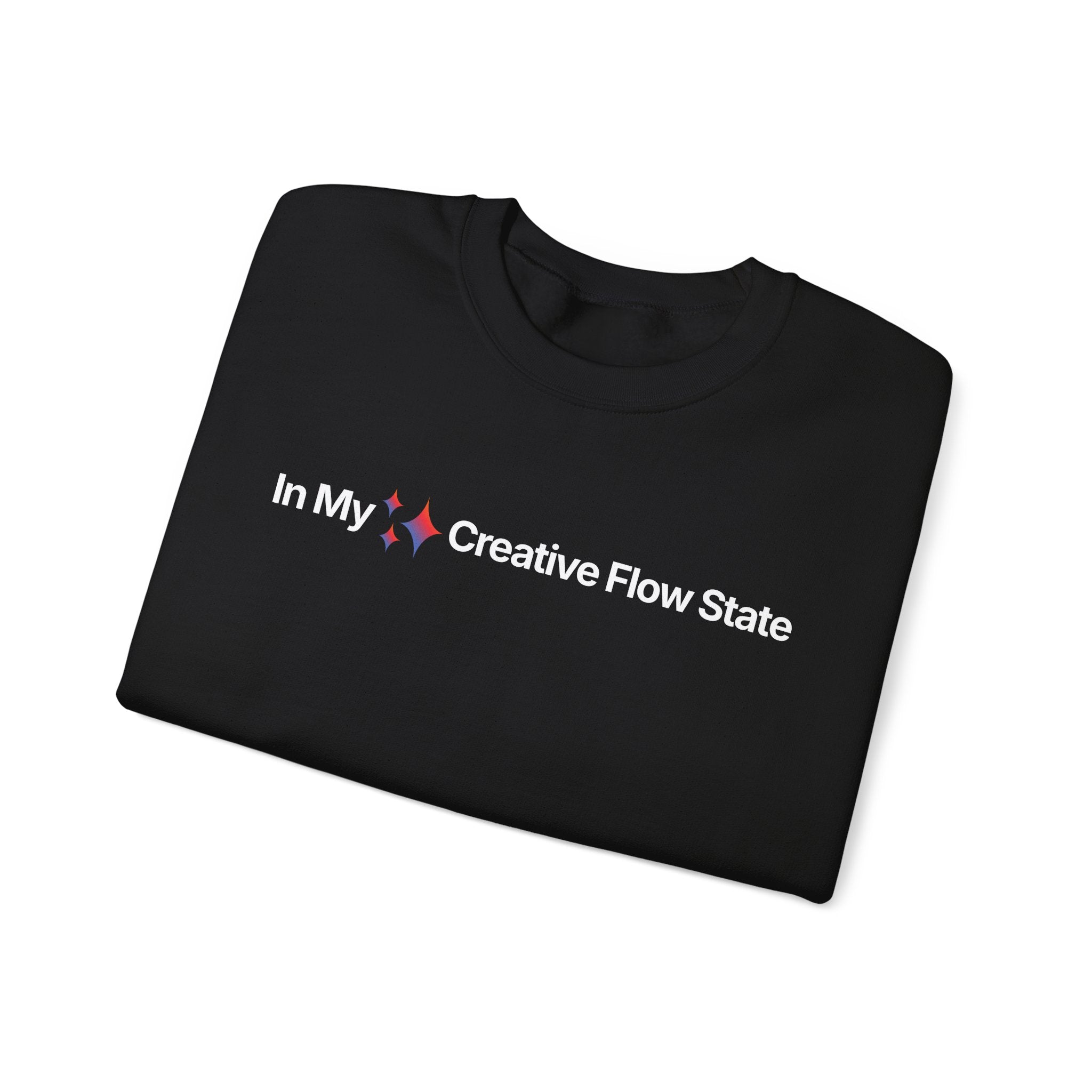 Creative Flow Crewneck "Midnight Oil Mode"