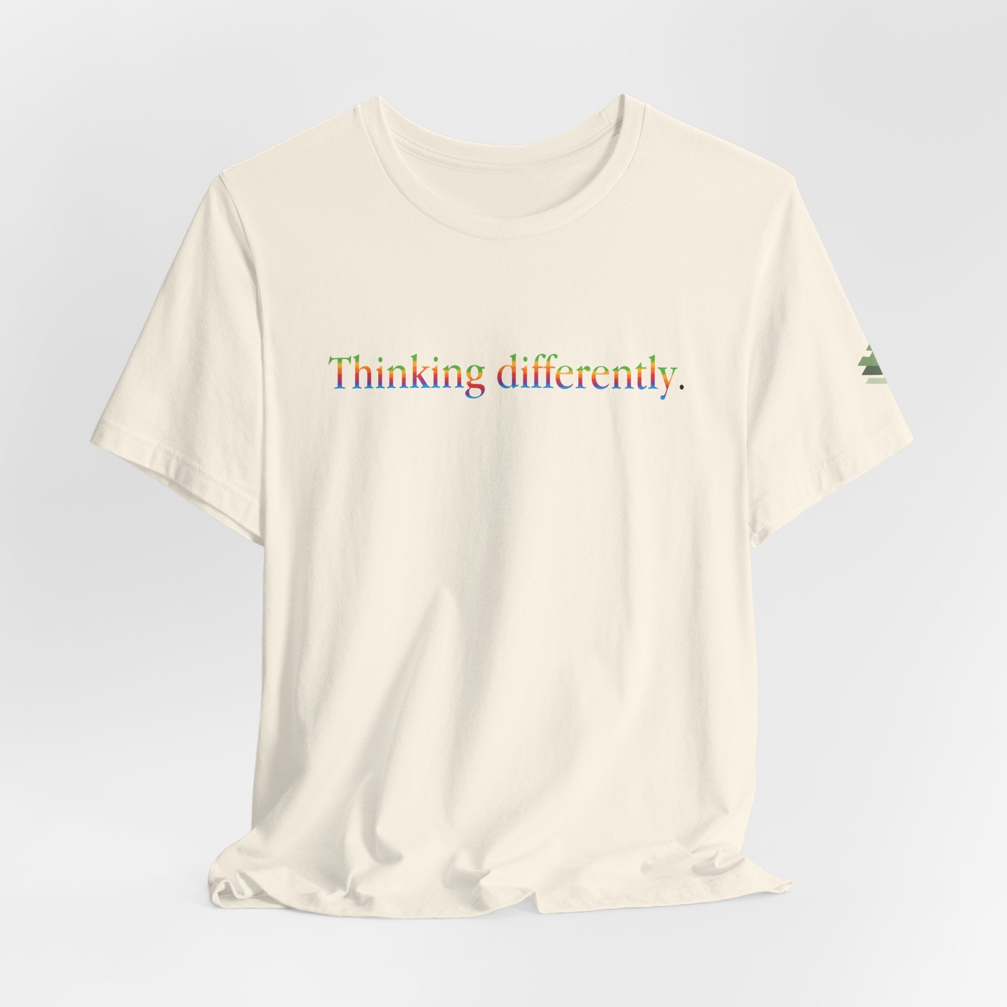 Thinking differently Short Sleeve Tee