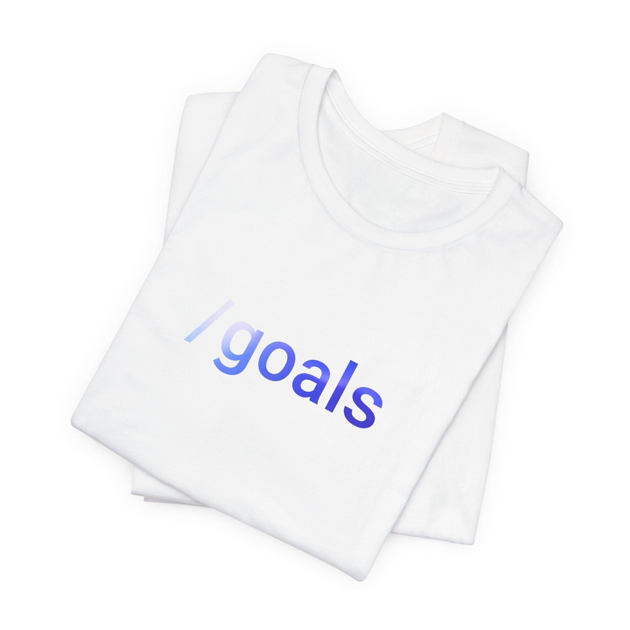 goals Short Sleeve Tee