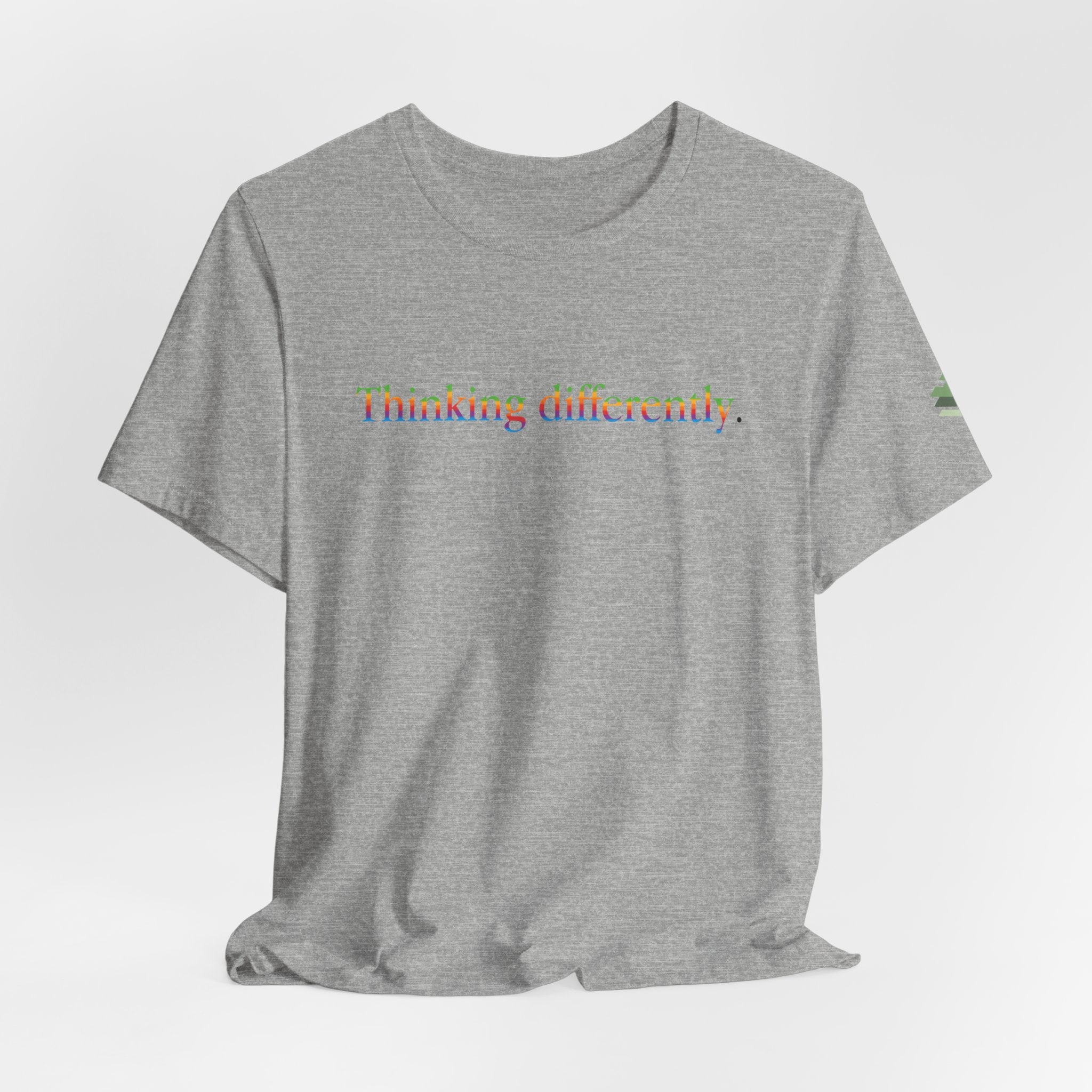 Thinking differently Short Sleeve Tee