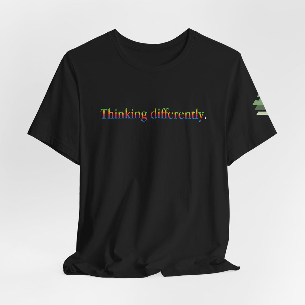 Thinking differently Short Sleeve Tee