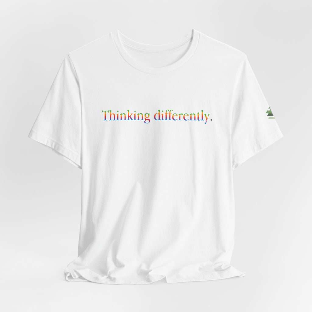 Thinking differently Short Sleeve Tee