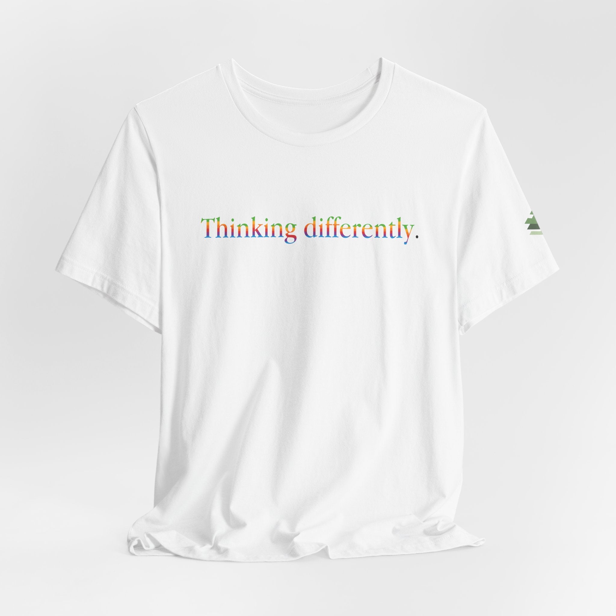 Thinking differently Short Sleeve Tee