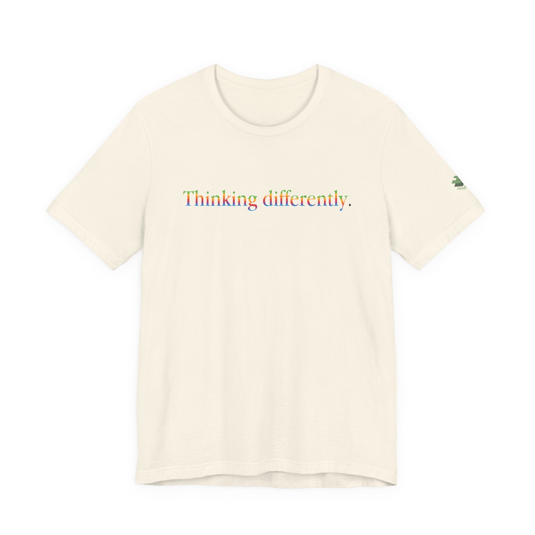 Thinking differently Short Sleeve Tee
